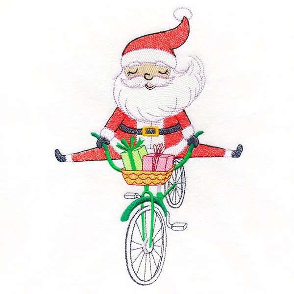 Jolly Free-Wheeling Santa - Image 4