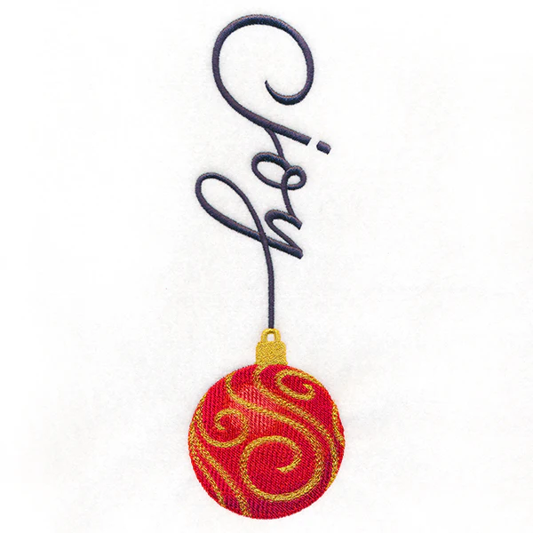Joy Christmas Ornament - Image 2