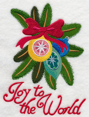 Joy to the World Christmas Bouquet - Image 3