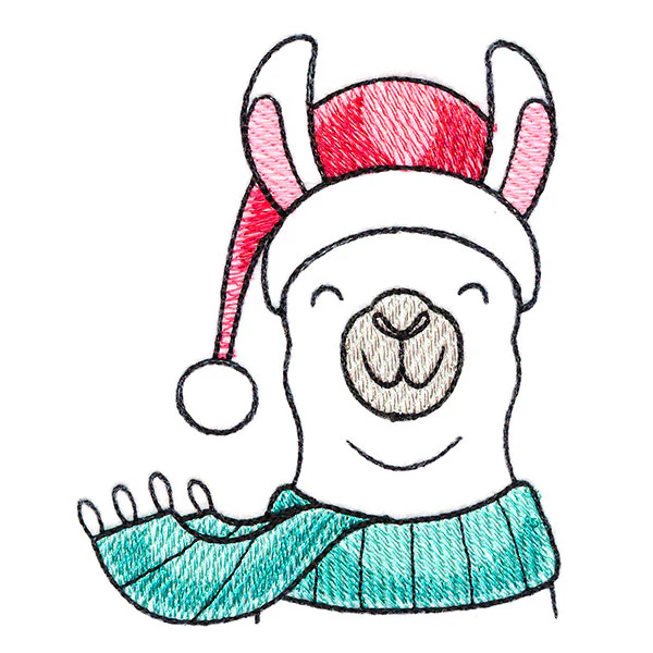 Joyful Llama Pocket Peeker - Image 3