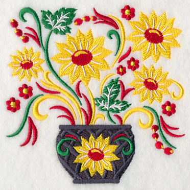 Khokhloma Floral Bouquet - Image 4