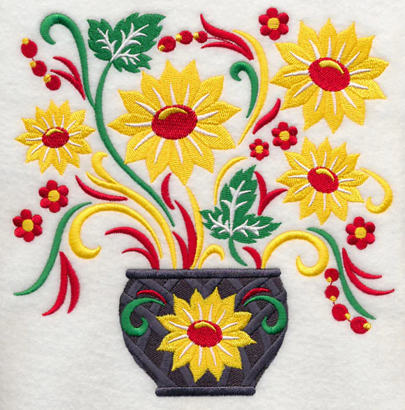 Khokhloma Floral Bouquet - Image 6