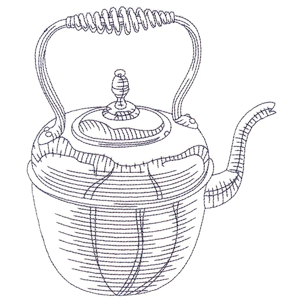 Kitchen Etchings - Tea Kettle - Image 2