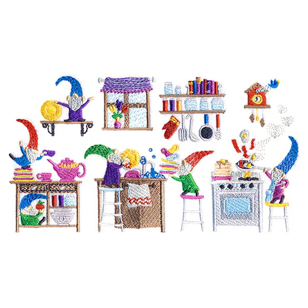 Kitchen Gnome Border - Image 7