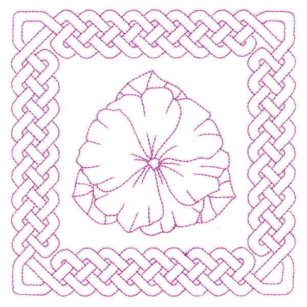 Knotwork and Blooms - Primrose (Double Run) - Image 4
