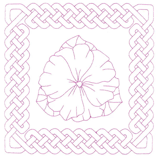 Knotwork and Blooms - Primrose (Double Run) - Image 6