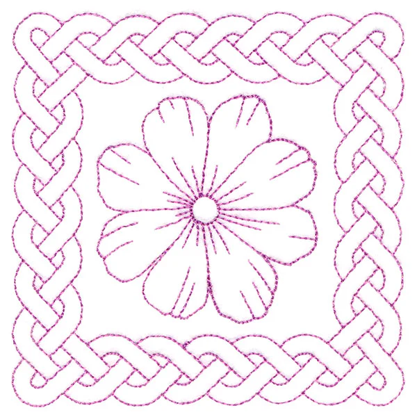 Knotwork and Blooms -  Rabelera (Double Run) - Image 5