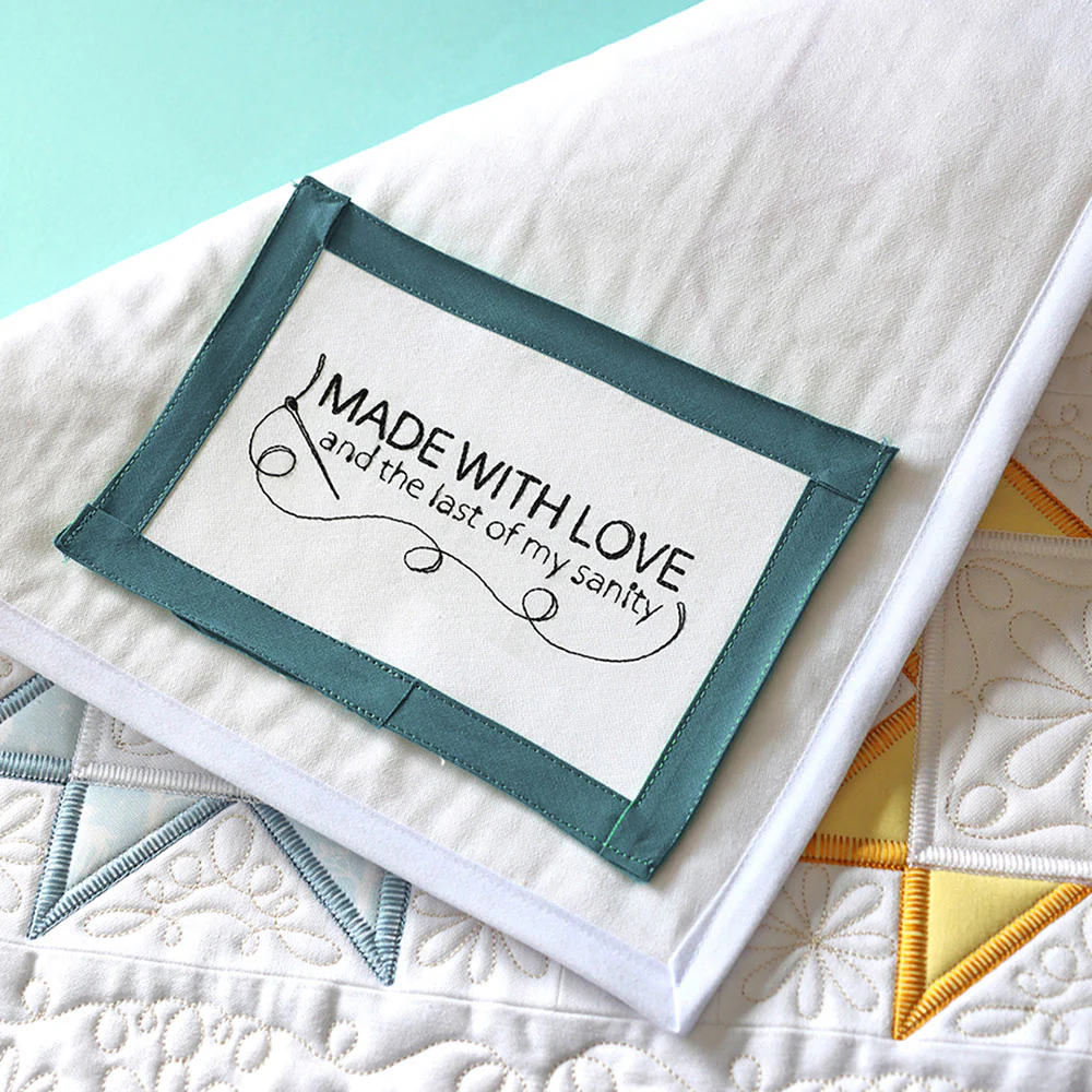 Last of My Sanity Quilt Label - Image 3