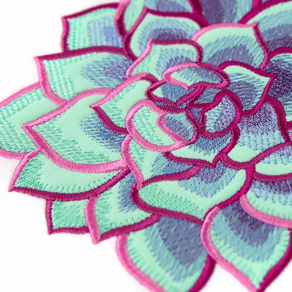 Lively Succulent (Applique) - Image 2
