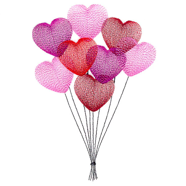 Love is in the Air Balloons - Image 3