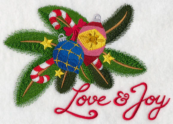 Love & Joy Christmas Bouquet - Image 3