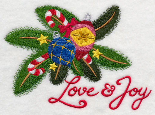 Love & Joy Christmas Bouquet - Image 4