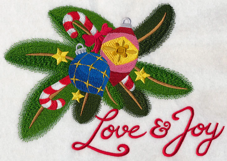 Love & Joy Christmas Bouquet - Image 5