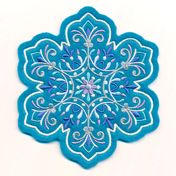 Luminous Snowflake (In-the-Hoop) - Image 6