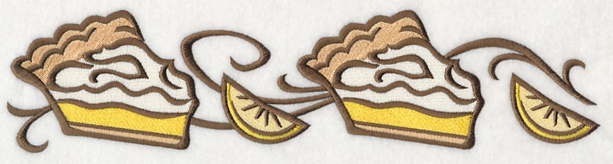 Luscious Lemon Meringue Pie Border - Image 6