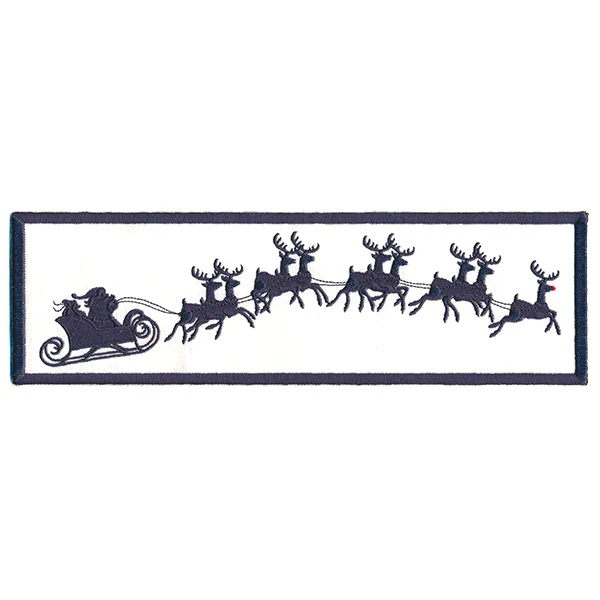 Magical Sleigh Ride Pillow Wrap (In-the-Hoop) - Image 2