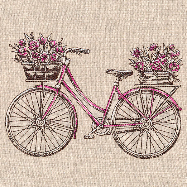 Market Bicycle - Fresh Blooms - Image 5