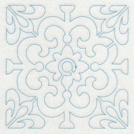 Marrakesh Tile Quilting Square 2 - Image 3