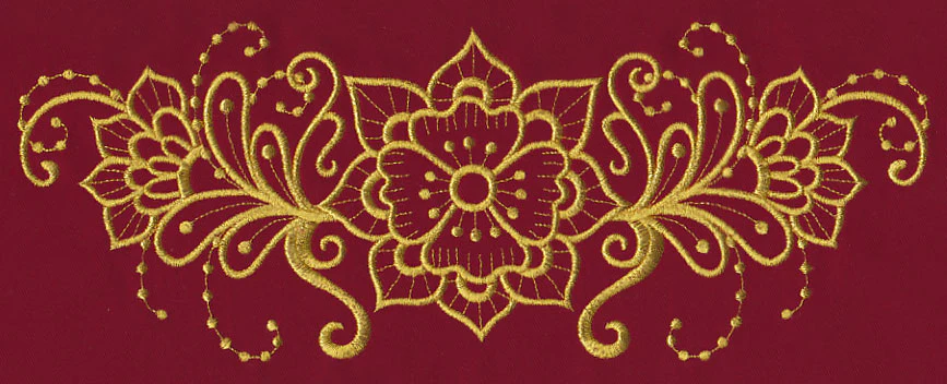 Mehndi Beauty (Goldwork) - Image 8