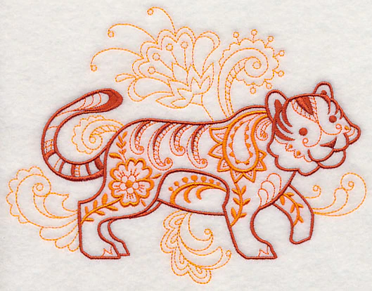 Mehndi Tiger - Image 3