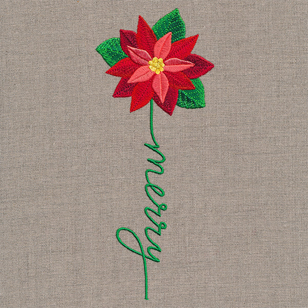 Merry Bloom Poinsettia - Image 3