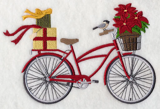 Merry Christmas Bicycle - Image 3