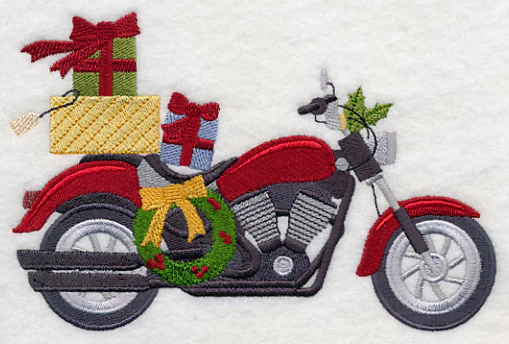 Merry Christmas Motorcycle - Image 3