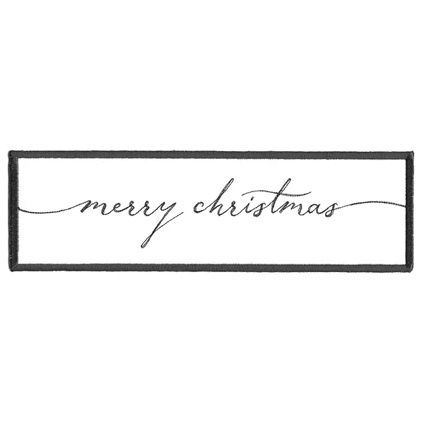Merry Christmas Pillow Wrap (In-the-Hoop) - Image 2