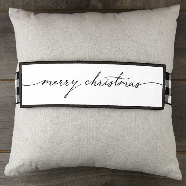 Merry Christmas Pillow Wrap (In-the-Hoop) - Image 7