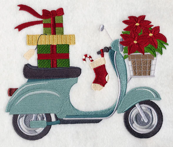 Merry Christmas Scooter - Image 4