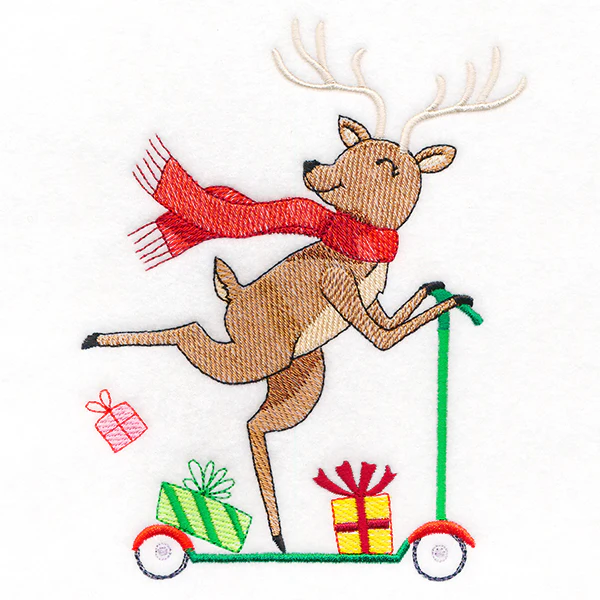 Merry Scooting Reindeer - Image 2
