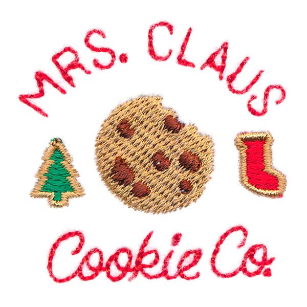 Mrs. Claus Cookie Co. Jar Topper - Image 4