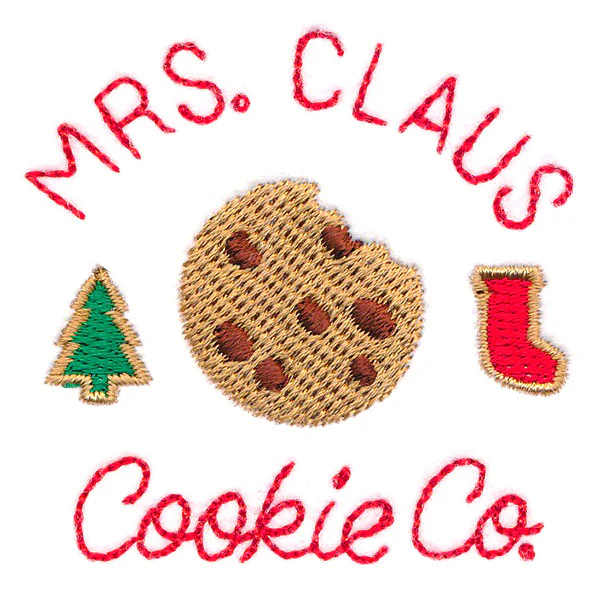 Mrs. Claus Cookie Co. Jar Topper - Image 5