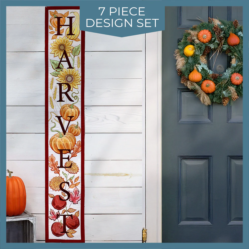 Multi-Piece Floral Harvest Sign - Image 39
