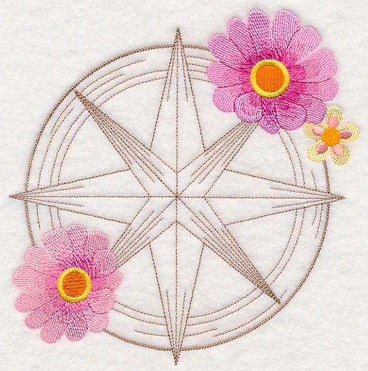 Nautical Compass Etching - Image 2