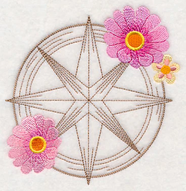 Nautical Compass Etching - Image 4
