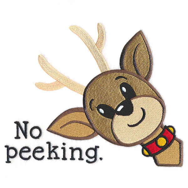 No Peeking Reindeer - Image 3