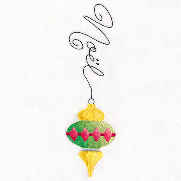 Noel Christmas Ornament