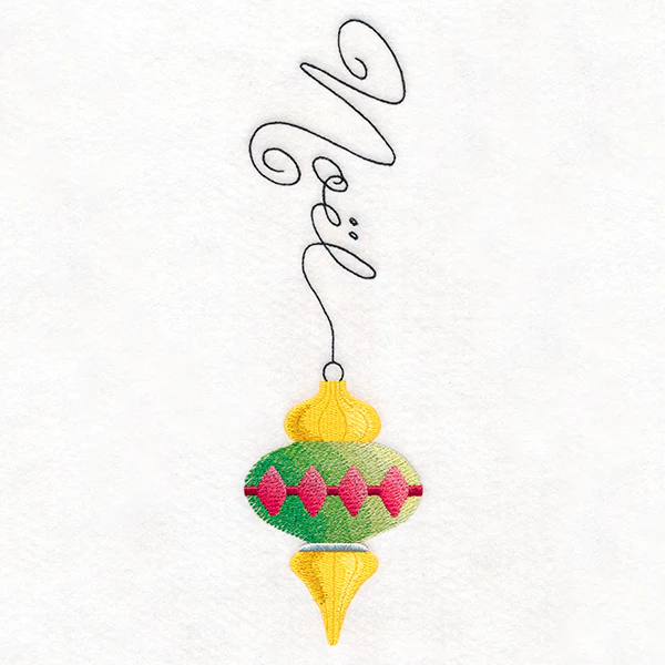 Noel Christmas Ornament - Image 2