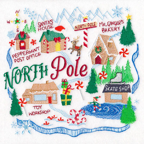 North Pole Village Map - Image 7
