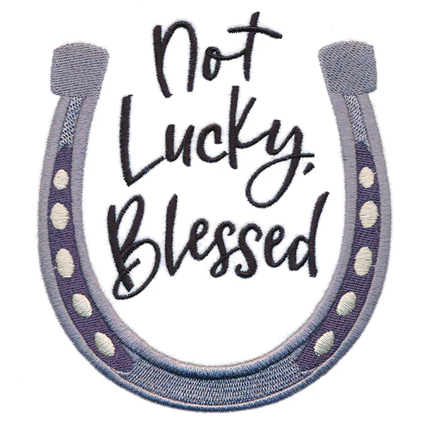 Not Lucky, Blessed Horseshoe - Image 2