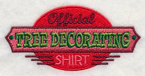 Official Tree Decorating Shirt - Image 6