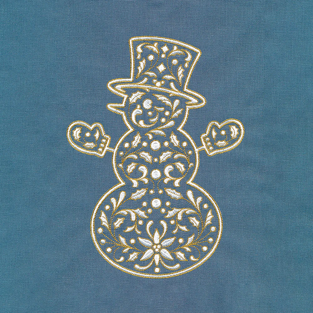 Ornate Snowman - Image 5
