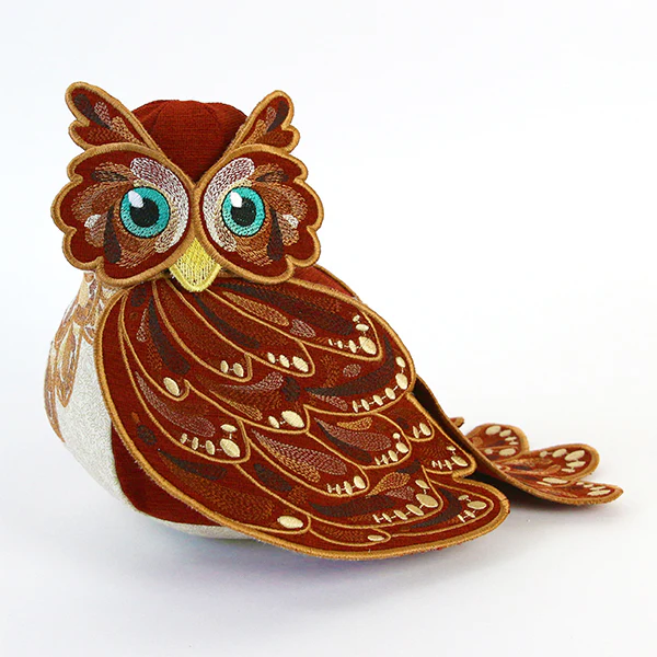 Owl Stuffie in 3D (In-the-Hoop) - Image 3