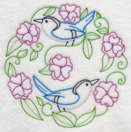 Pair of Nuthatches (Vintage) - Image 3