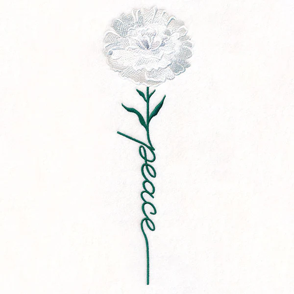 Peace Bloom Carnation - Image 6