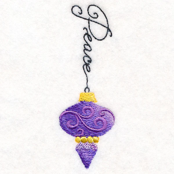 Peace Christmas Ornament - Image 5