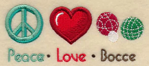 Peace Love Bocce - Image 4