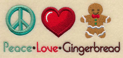 Peace Love Gingerbread - Image 4