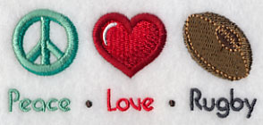 Peace Love Rugby - Image 4
